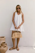Diary Of The Sun Mini Dress White
